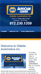 Mobile Screenshot of gilletteautorepair.com